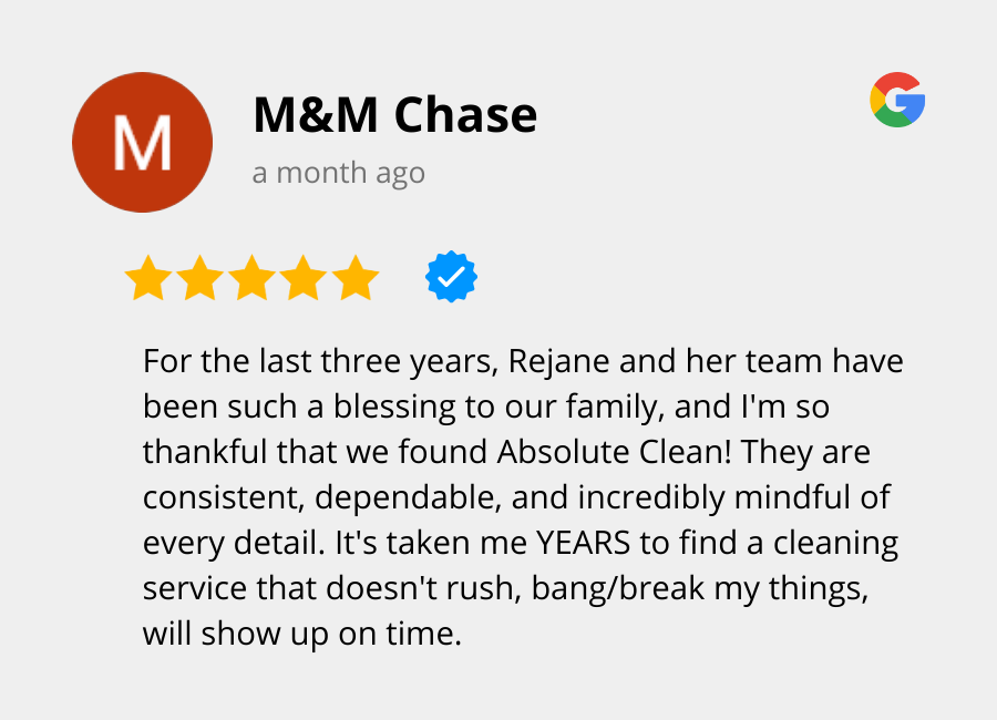 Absolute Clean imagem cleaning service