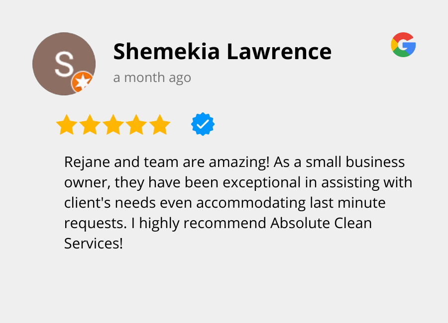 Absolute Clean imagem cleaning service